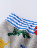 Dinosaur Printed Sweatpants - CCMOM