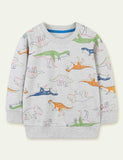 Dinosaur Printed Sweatshirt