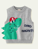 Dinosaur Sweater Vest - CCMOM