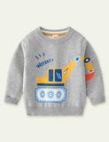 Excavator Knitted Sweater - CCMOM