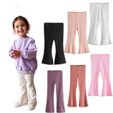 Multi-Color Optional-Tight Flared Trousers