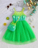 Multiple colors available-Mermaid Sling Dress + Bag