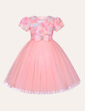 Flower Bow Party Dress