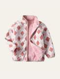 Full Print Polar Fleece Jacket