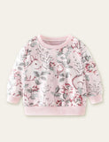 Garden Rabbit Printed Sweatshirt