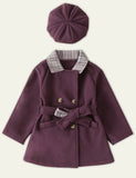 Hat Woolen Coat Suit - CCMOM