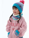 Knitted Hat + Scarf + Gloves Three-Piece Set - CCMOM