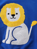 Lion Appliqu¡§| Sweatshirt - CCMOM