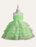 Mesh Sleeveless Party Dress - CCMOM