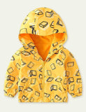 Printed Polar Fleece Shell Jacket