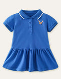 Rabbit Embroidered Dress