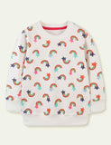 Rainbow Full Printed Sweater