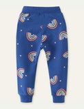 Rainbow Printing Sweatpants - CCMOM