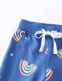 Rainbow Printing Sweatpants - CCMOM