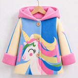 Lucky Sale-Children's colorful unicorn coat