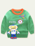 Robot Brocade Sweater