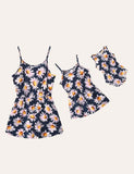 Sun Flower Family Matching Dress