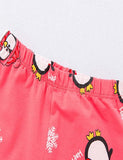 Toddler Penguin Printed Long Sleeves Shirt & Pants Pajamas Set - CCMOM