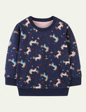 Unicorn Printed Sweatshirt