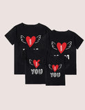 Wings Love Family Matching T-shirt - CCMOM