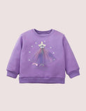 Winter Fleece-Lined Mesh Sweatshirt